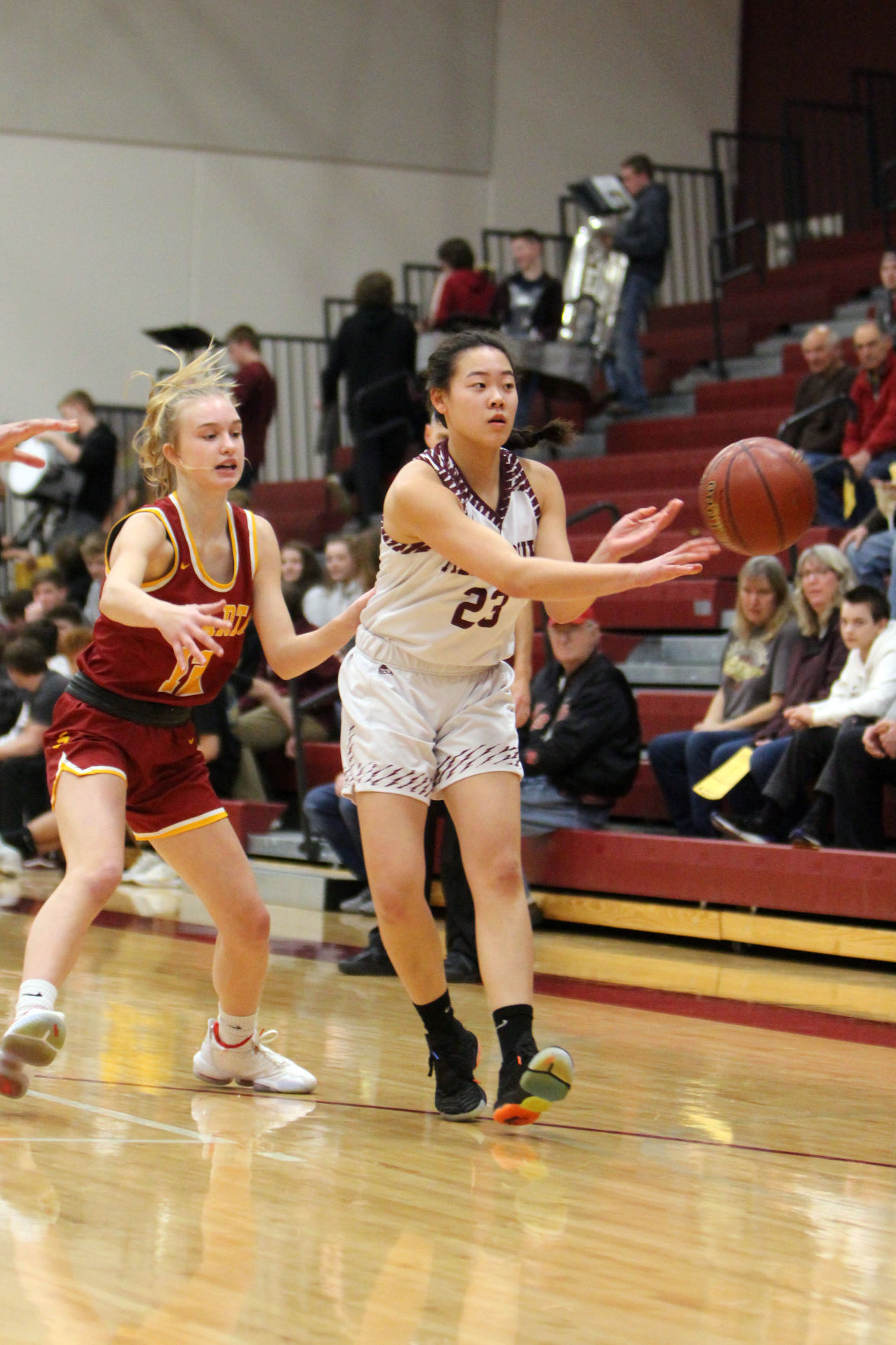 Sparta at Menomonie girls basketball 2-25-20